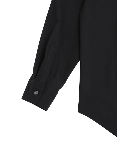 STUDIOUS(ステュディオス)の「【STUDIOUS】TRフライフロントクレリックシャツ(シャツ/ブラウス・メンズ・ブラック/ブラウン/ベージュ/ワインレッド・1/2/3)」の11枚目の写真