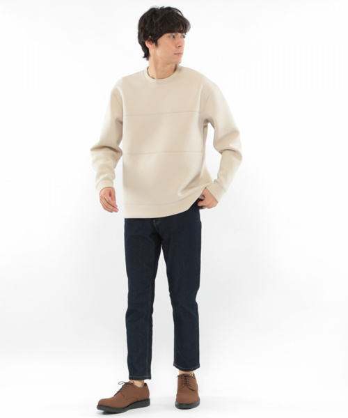 LAKOLE（ラコレ）の「エアープルオーバー / LAKOLE（スウェット・メンズ・ナチュラル/ブラウン/チャコール/アイボリー/ブラック/ベージュ・LARGE/MEDIUM）」の12枚目の写真