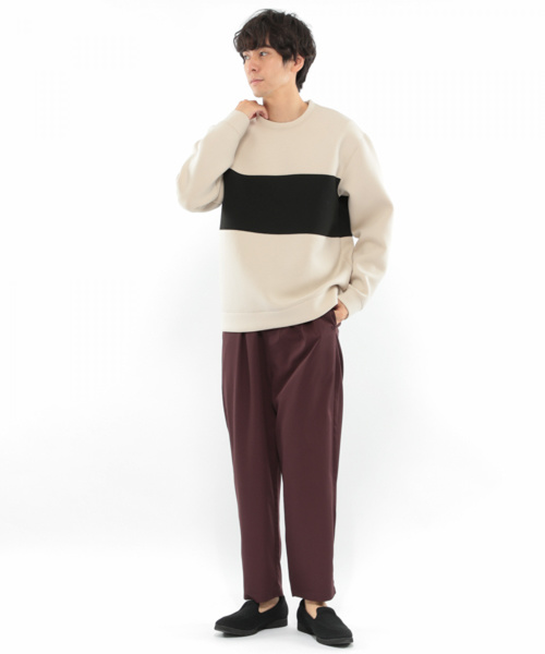 LAKOLE（ラコレ）の「エアープルオーバー / LAKOLE（スウェット・メンズ・ナチュラル/ブラウン/チャコール/アイボリー/ブラック/ベージュ・LARGE/MEDIUM）」の11枚目の写真