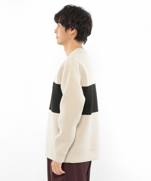 LAKOLE（ラコレ）の「エアープルオーバー / LAKOLE（スウェット・メンズ・ナチュラル/ブラウン/チャコール/アイボリー/ブラック/ベージュ・LARGE/MEDIUM）」の14枚目の写真