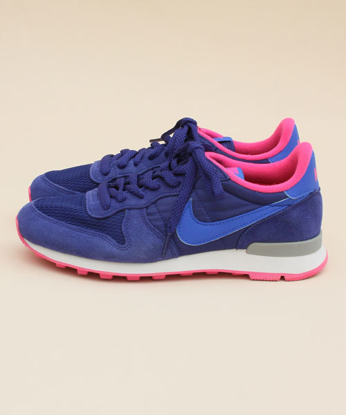 green label relaxing（グリーンレーベルリラクシング）の「◆[ナイキ]NIKE インターナショナリスト スニーカー（スニーカー・レディース・ロイヤルブルー/オリーブ/ライトグレー・24cm/23.5cm/22.5cm/24.5cm/23cm/25cm）」の4枚目の写真