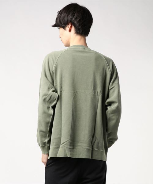 go slow caravan(ゴースローキャラバン)の「FRUIT OF THE LOOM/フルーツオブザルーム PIGMENT CREW(スウェット・メンズ・ブラック/ベージュ/カーキ/ネイビー/マスタード/ワイン・MEDIUM/LARGE/X-LARGE)」の7枚目の写真
