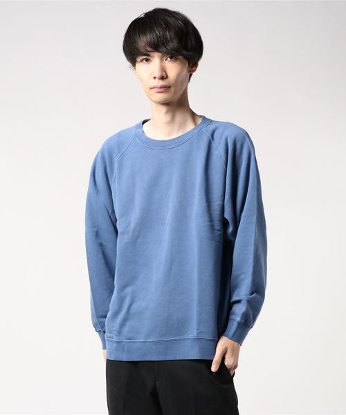 go slow caravan(ゴースローキャラバン)の「FRUIT OF THE LOOM/フルーツオブザルーム PIGMENT CREW(スウェット・メンズ・ブラック/ベージュ/カーキ/ネイビー/マスタード/ワイン・MEDIUM/LARGE/X-LARGE)」の20枚目の写真