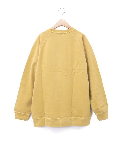 go slow caravan(ゴースローキャラバン)の「FRUIT OF THE LOOM/フルーツオブザルーム PIGMENT CREW(スウェット・メンズ・ブラック/ベージュ/カーキ/ネイビー/マスタード/ワイン・MEDIUM/LARGE/X-LARGE)」の15枚目の写真