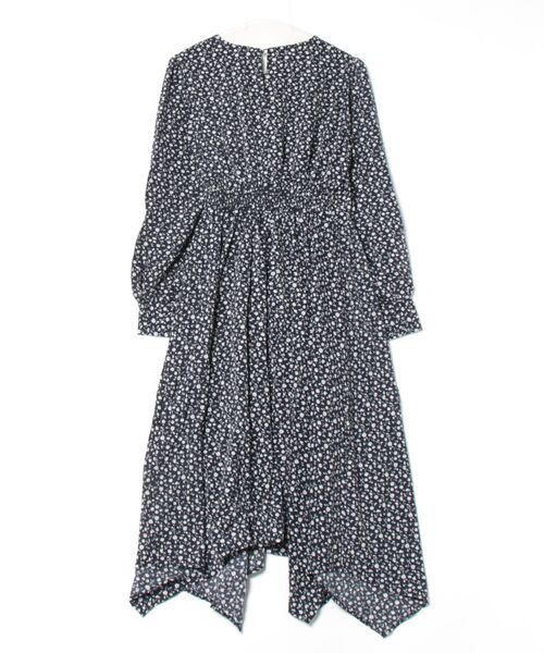 STYLEBLOCK(スタイルブロック)の「花柄ワンピース(ワンピース・レディース・マスタード/ブラック/ネイビー・M)」の4枚目の写真