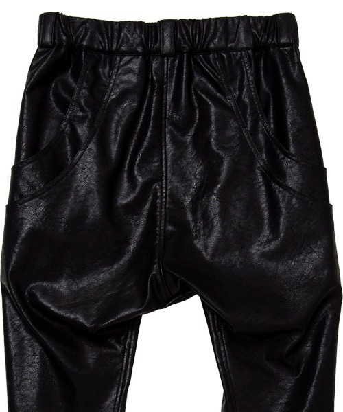 サルエルスキニー NO ID.（ノーアイディ）の「mp7747-シンセティックレザー