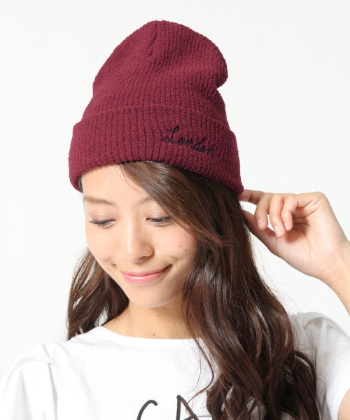 Heather(ヘザー)の「マシュマロニットワッチ 549031(ニットキャップ/ビーニー・レディース・オフホワイト/レッド/カーキ/ネイビー/グレー・FREE)」の5枚目の写真