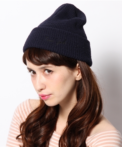 Heather(ヘザー)の「マシュマロニットワッチ 549031(ニットキャップ/ビーニー・レディース・オフホワイト/レッド/カーキ/ネイビー/グレー・FREE)」の9枚目の写真