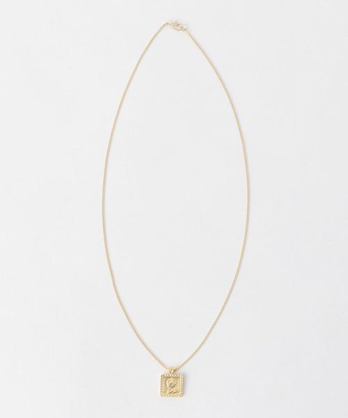 BEAUTY&YOUTH UNITED ARROWS（ビューティーアンドユースユナイテッドアローズ）の「BY スクエア コイン ネックレス（ネックレス・メンズ・シルバー/ゴールド・FREE）」の5枚目の写真