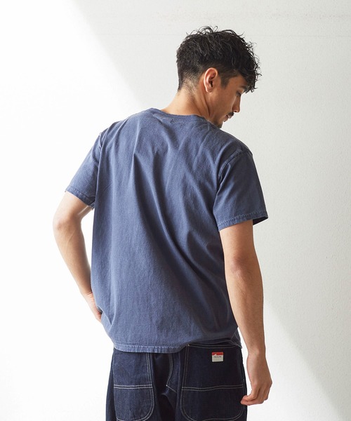 Good On(グッドオン)の「GOOD ON S/S CREW NECK T-SHIRTS A (グッドオン クルーネック Tシャツ)(Tシャツ/カットソー・メンズ・ブラック/ホワイト/ネイビー・L/S/M/XL)」の13枚目の写真