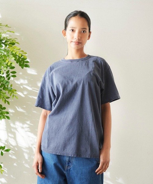 Good On(グッドオン)の「GOOD ON S/S CREW NECK T-SHIRTS A (グッドオン クルーネック Tシャツ)(Tシャツ/カットソー・メンズ・ブラック/ホワイト/ネイビー・L/S/M/XL)」の12枚目の写真