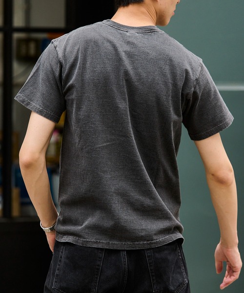 Good On(グッドオン)の「GOOD ON S/S CREW NECK T-SHIRTS A (グッドオン クルーネック Tシャツ)(Tシャツ/カットソー・メンズ・ブラック/ホワイト/ネイビー・L/S/M/XL)」の17枚目の写真