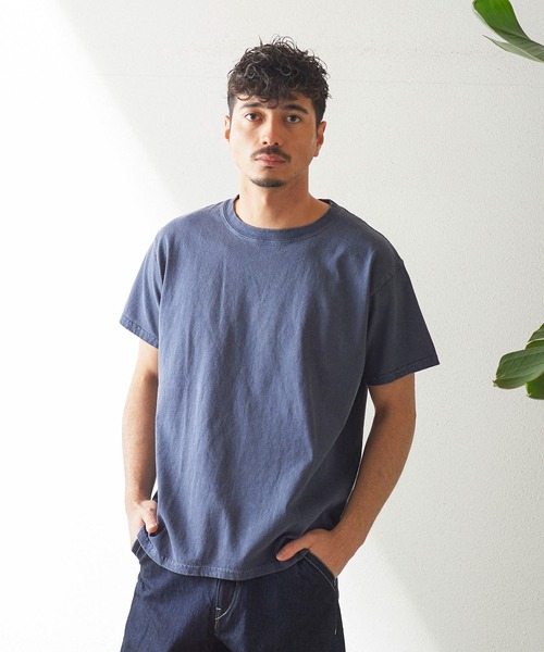 Good On(グッドオン)の「GOOD ON S/S CREW NECK T-SHIRTS A (グッドオン クルーネック Tシャツ)(Tシャツ/カットソー・メンズ・ブラック/ホワイト/ネイビー・L/S/M/XL)」の20枚目の写真