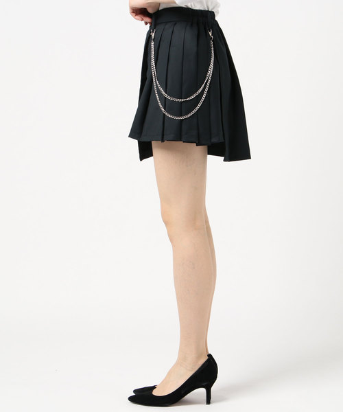 WEGO（ウィゴー）の「WEGO/【セットアップ対応商品】ラップチェーンスカパン（スカート・レディース・ホワイト/グレー系その他2/ブラック/ベージュ系その他2・FREE）」の7枚目の写真