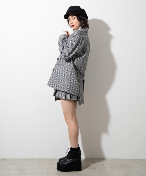 WEGO（ウィゴー）の「WEGO/【セットアップ対応商品】ラップチェーンスカパン（スカート・レディース・ホワイト/グレー系その他2/ブラック/ベージュ系その他2・FREE）」の11枚目の写真