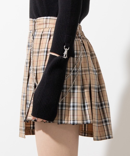 WEGO（ウィゴー）の「WEGO/【セットアップ対応商品】ラップチェーンスカパン（スカート・レディース・ホワイト/グレー系その他2/ブラック/ベージュ系その他2・FREE）」の18枚目の写真