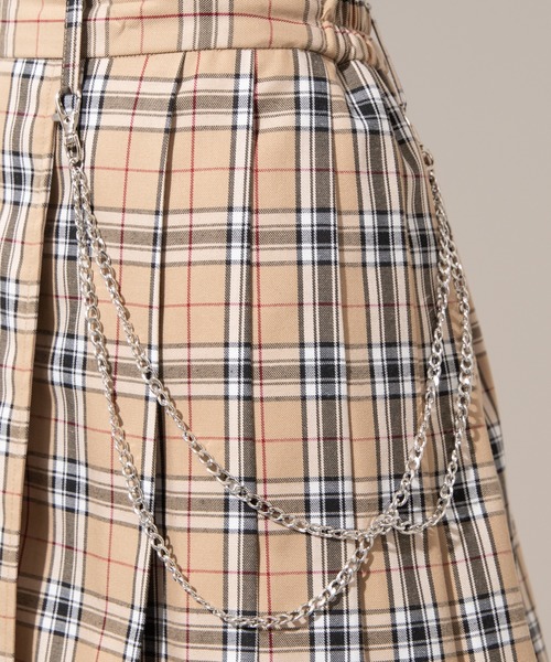 WEGO（ウィゴー）の「WEGO/【セットアップ対応商品】ラップチェーンスカパン（スカート・レディース・ホワイト/グレー系その他2/ブラック/ベージュ系その他2・FREE）」の12枚目の写真