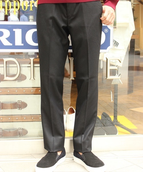 EDIFICE（エディフィス）の「◇サキソニーテパードﾞパンツ（スラックス・メンズ・グレー/ネイビー/ブラック・44/42/50/46/48）」の7枚目の写真