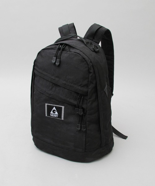 GERRY(ジェリー)の「【 GERRY / ジェリー 】 ワッシャー加工(シワ加工) ナイロン バックパック / 大容量(バックパック/リュック・メンズ・ブラック・FREE)」の9枚目の写真