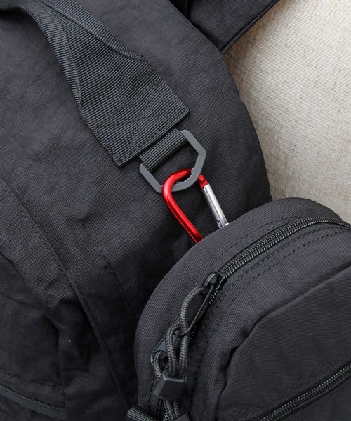 GERRY(ジェリー)の「【 GERRY / ジェリー 】 ワッシャー加工(シワ加工) ナイロン バックパック / 大容量(バックパック/リュック・メンズ・ブラック・FREE)」の11枚目の写真