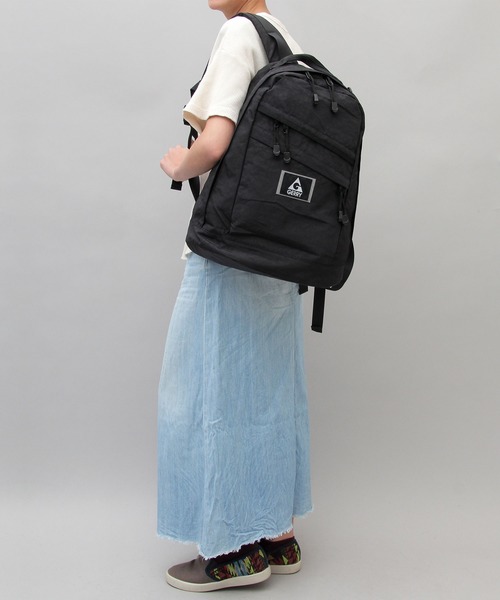 GERRY(ジェリー)の「【 GERRY / ジェリー 】 ワッシャー加工(シワ加工) ナイロン バックパック / 大容量(バックパック/リュック・メンズ・ブラック・FREE)」の5枚目の写真