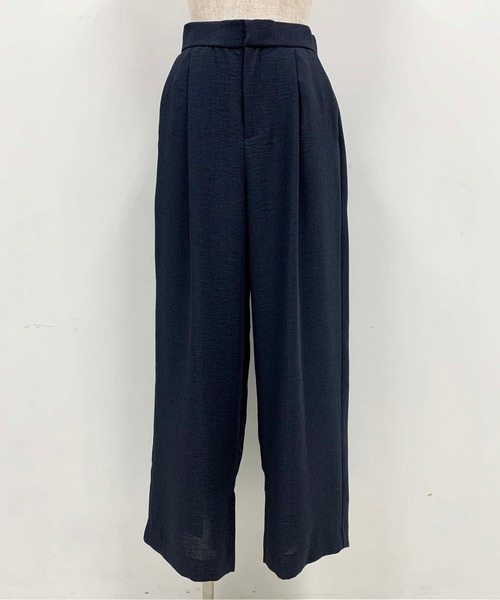 PICCIN(ピッチン)の「サイドスリット入りワイドパンツ(その他パンツ・レディース・キャメル/ベージュ/ネイビー・M/L)」の13枚目の写真