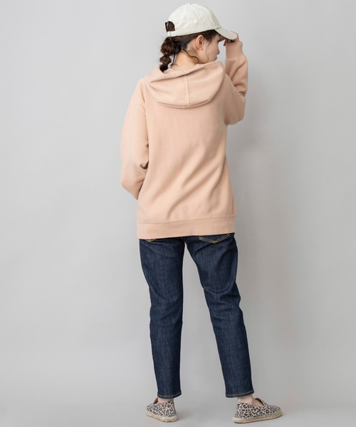 Munich（ミューニック）の「【Munich定番】バイオウォッシュフレンチテリープルオーバーフーディー（パーカー・レディース・ミント/ブラック/クリーム/霜降りグレー/ピンク・FREE）」の13枚目の写真