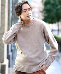 MIX ニットプルオーバー