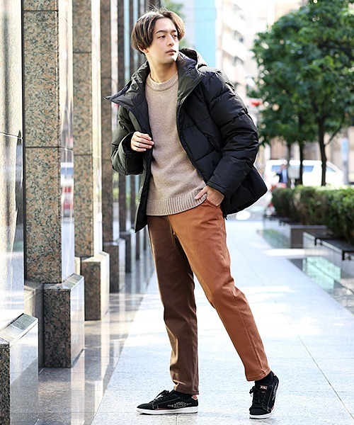 チチカカ（チチカカ）の「MIX ニットプルオーバー（ニット/セーター・メンズ・ベージュ/グレー・MEDIUM/LARGE）」の3枚目の写真