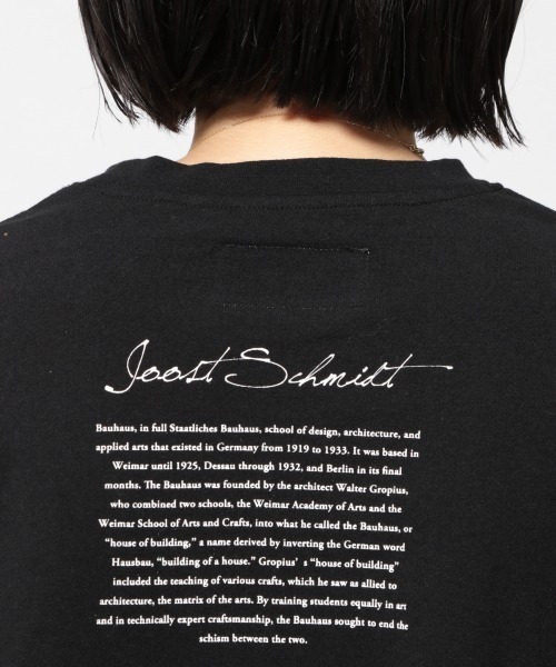 PAGEBOY（ページボーイ）の「BAUHAUSロンT /プリントロンT（Tシャツ/カットソー・レディース・ブラック/オフホワイト・FREE）」の8枚目の写真