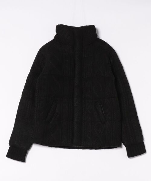 【セール】/中綿ニットブルゾン/（ブルゾン）｜NO WAY（ノーウェイ） 8,647円