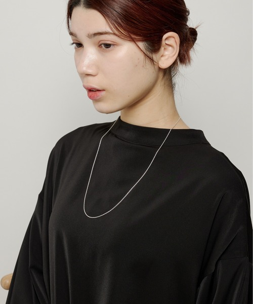 SETUP7(セットアップセブン)の「【SETUP7】シルバーチェーンネックレス 235S-WE NKS(ネックレス・メンズ・シルバー・FREE/50)」の6枚目の写真