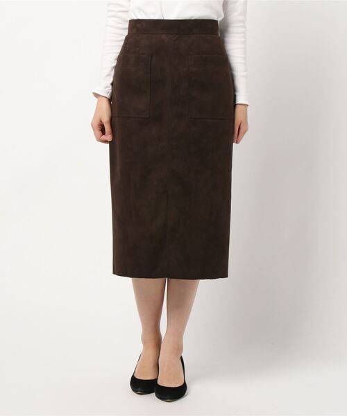 セール スエードタイトスカート スカート Allureville アルアバイル のファッション通販 Zozotown