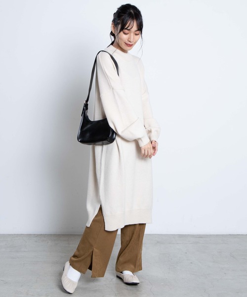 WEGO（ウィゴー）の「WEGO/サドルショルダーバッグ（ショルダーバッグ・レディース・その他1/ホワイト/ブラック・FREE）」の5枚目の写真