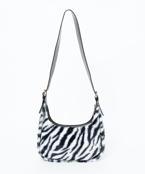 WEGO（ウィゴー）の「WEGO/サドルショルダーバッグ（ショルダーバッグ・レディース・その他1/ホワイト/ブラック・FREE）」の11枚目の写真