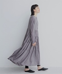 Libra Cue | 【2021/SS】ティアードエアリーボリュームワンピース(ワンピース)