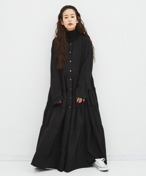 相談中です 未使用・完売品！秋服❤︎2WAYティアードエアリーボリュームワンピース Libra Cue（リブラ キュー）の「ティアードエアリーボリューム