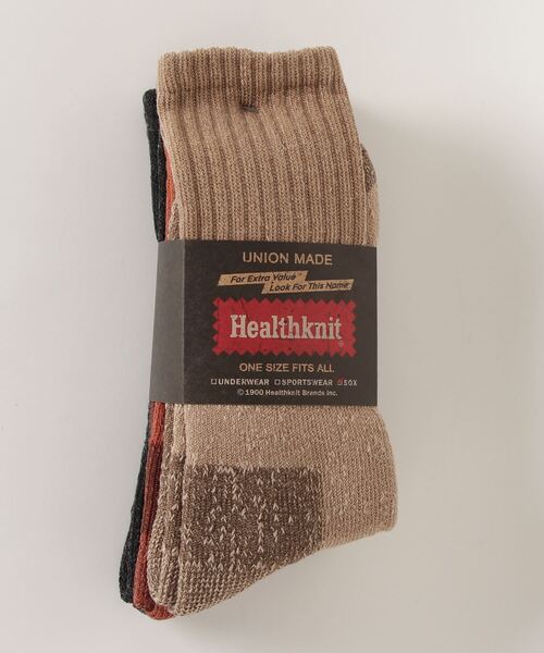 Healthknit（ヘルスニット）の「『Healthknit/ヘルスニット』コットンソックス3Pセット（ソックス/靴下・メンズ・その他1/その他2/その他3/その他4/その他5/その他6/その他7/その他8/その他9/その他10/その他13/その他12/その他11/その他14・FREE/S/SMALL）」の12枚目の写真