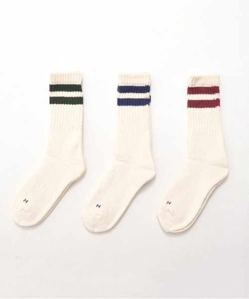 Healthknit（ヘルスニット）の「『Healthknit/ヘルスニット』コットンソックス3Pセット（ソックス/靴下・メンズ・その他1/その他2/その他3/その他4/その他5/その他6/その他7/その他8/その他9/その他10/その他13/その他12/その他11/その他14・FREE/S/SMALL）」の6枚目の写真