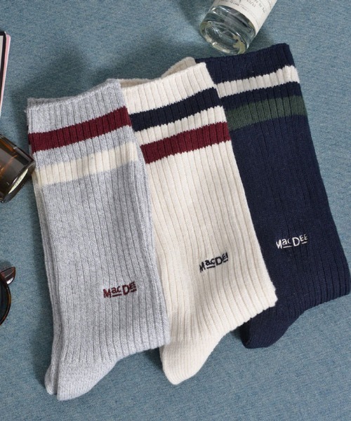 Healthknit（ヘルスニット）の「『Healthknit/ヘルスニット』コットンソックス3Pセット（ソックス/靴下・メンズ・その他1/その他2/その他3/その他4/その他5/その他6/その他7/その他8/その他9/その他10/その他13/その他12/その他11/その他14・FREE/S/SMALL）」の8枚目の写真