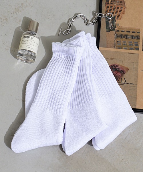 Healthknit（ヘルスニット）の「『Healthknit/ヘルスニット』コットンソックス3Pセット（ソックス/靴下・メンズ・その他1/その他2/その他3/その他4/その他5/その他6/その他7/その他8/その他9/その他10/その他13/その他12/その他11/その他14・FREE/S/SMALL）」の22枚目の写真