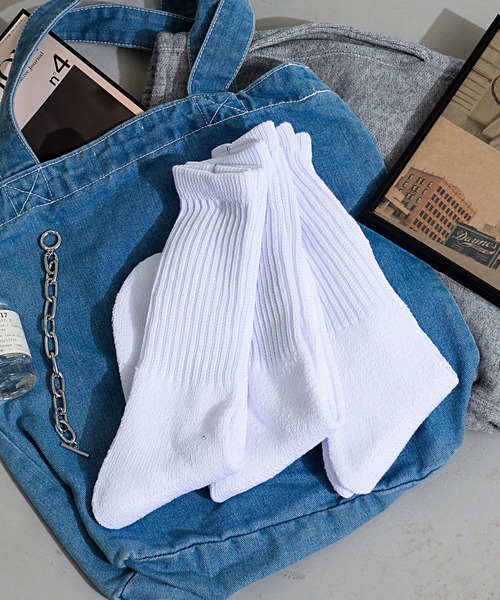 Healthknit（ヘルスニット）の「『Healthknit/ヘルスニット』コットンソックス3Pセット（ソックス/靴下・メンズ・その他1/その他2/その他3/その他4/その他5/その他6/その他7/その他8/その他9/その他10/その他13/その他12/その他11/その他14・FREE/S/SMALL）」の21枚目の写真