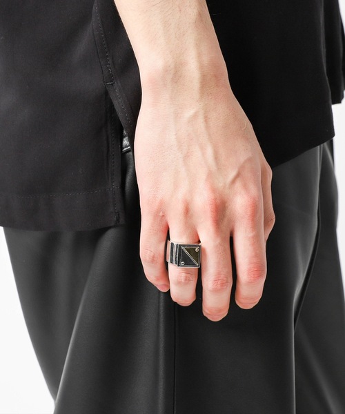 Ayler(アイラー)の「【Ayler】 Square Plate RING Ay-009(リング・メンズ・シルバー・13号/17号/19号)」の8枚目の写真