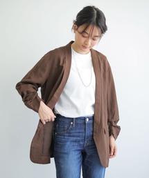 AMERICAN HOLIC | リネンブレンドジャケット(テーラードジャケット)