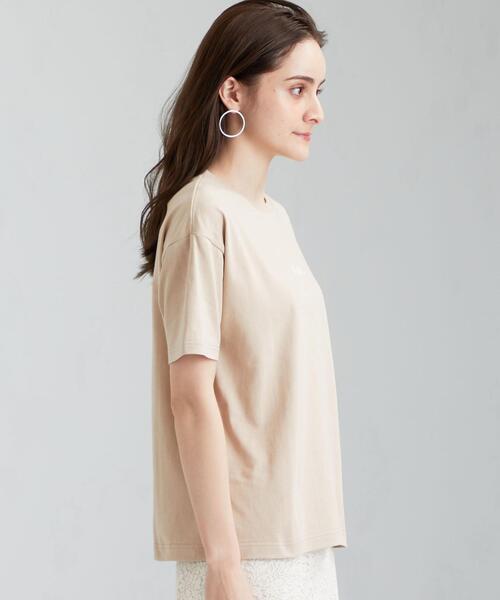 green label relaxing（グリーンレーベルリラクシング）の「SC プリント クルーネック Tシャツ（Tシャツ/カットソー・レディース・ホワイト/ブラック/ベージュ/その他2/その他1/その他3・FREE）」の17枚目の写真