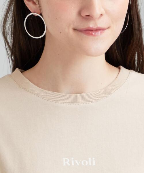 green label relaxing（グリーンレーベルリラクシング）の「SC プリント クルーネック Tシャツ（Tシャツ/カットソー・レディース・ホワイト/ブラック/ベージュ/その他2/その他1/その他3・FREE）」の19枚目の写真