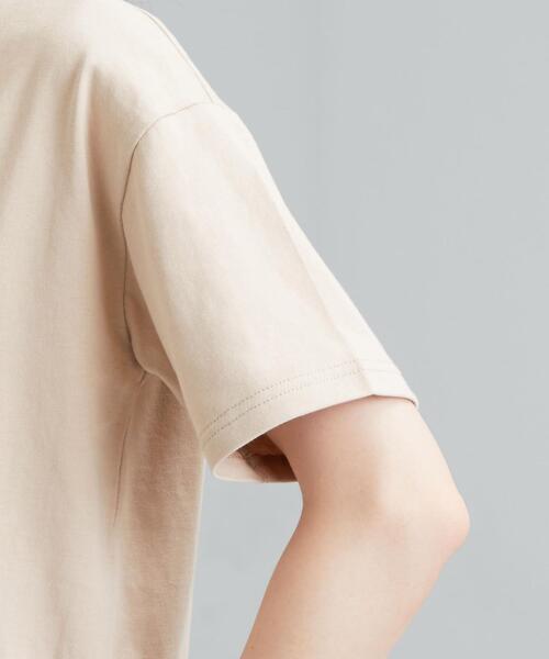 green label relaxing（グリーンレーベルリラクシング）の「SC プリント クルーネック Tシャツ（Tシャツ/カットソー・レディース・ホワイト/ブラック/ベージュ/その他2/その他1/その他3・FREE）」の20枚目の写真