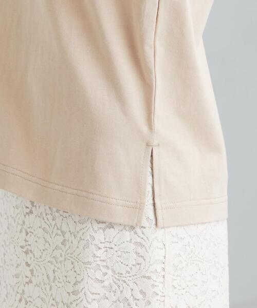 green label relaxing（グリーンレーベルリラクシング）の「SC プリント クルーネック Tシャツ（Tシャツ/カットソー・レディース・ホワイト/ブラック/ベージュ/その他2/その他1/その他3・FREE）」の10枚目の写真