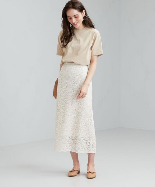 green label relaxing（グリーンレーベルリラクシング）の「SC プリント クルーネック Tシャツ（Tシャツ/カットソー・レディース・ホワイト/ブラック/ベージュ/その他2/その他1/その他3・FREE）」の14枚目の写真