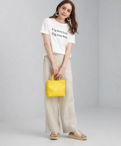 green label relaxing（グリーンレーベルリラクシング）の「SC プリント クルーネック Tシャツ（Tシャツ/カットソー・レディース・ホワイト/ブラック/ベージュ/その他2/その他1/その他3・FREE）」の15枚目の写真